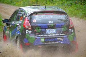 Ryan Sanders / Oliver Smith Ford Fiesta ST on SS1, Steamboat I.