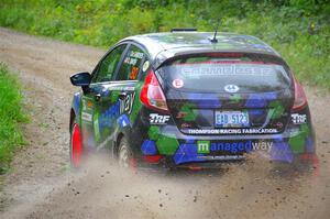 Ryan Sanders / Oliver Smith Ford Fiesta ST on SS1, Steamboat I.