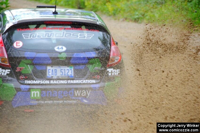 Ryan Sanders / Oliver Smith Ford Fiesta ST on SS1, Steamboat I.