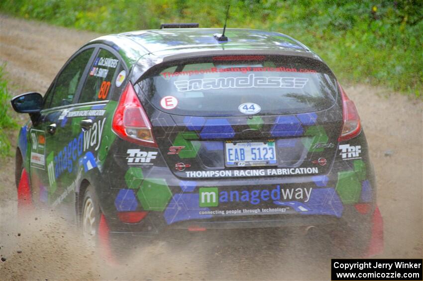 Ryan Sanders / Oliver Smith Ford Fiesta ST on SS1, Steamboat I.