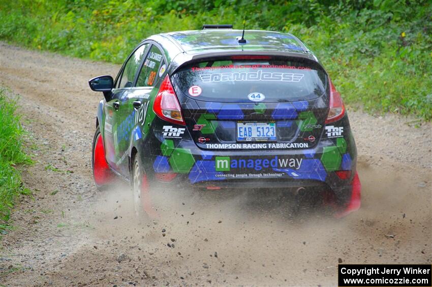 Ryan Sanders / Oliver Smith Ford Fiesta ST on SS1, Steamboat I.