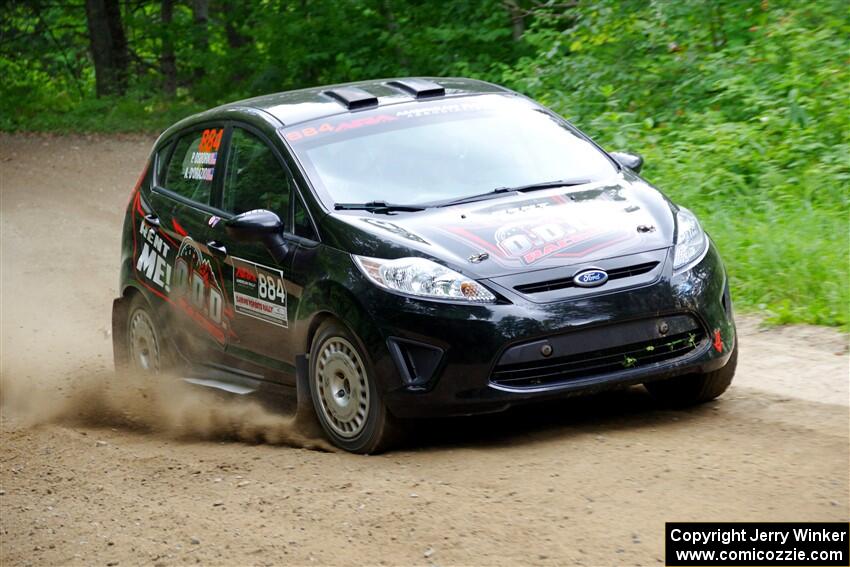 Andre D'Orazio / Preston Osborn Ford Fiesta R1 on SS1, Steamboat I.