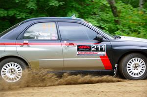 Andrew Dustman / Jake Ringger Subaru WRX on SS1, Steamboat I.