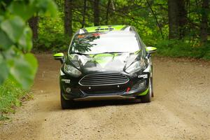 Paul Dickinson / Alison LaRoza Ford Fiesta on SS1, Steamboat I.