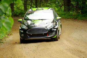 Paul Dickinson / Alison LaRoza Ford Fiesta on SS1, Steamboat I.