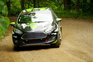 Paul Dickinson / Alison LaRoza Ford Fiesta on SS1, Steamboat I.