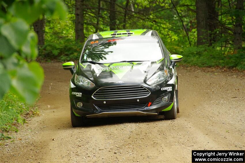 Paul Dickinson / Alison LaRoza Ford Fiesta on SS1, Steamboat I.