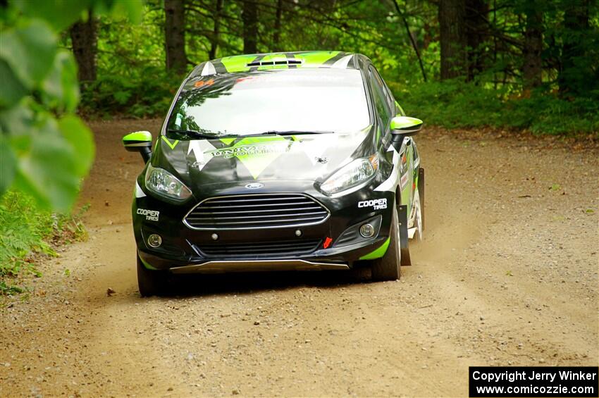 Paul Dickinson / Alison LaRoza Ford Fiesta on SS1, Steamboat I.