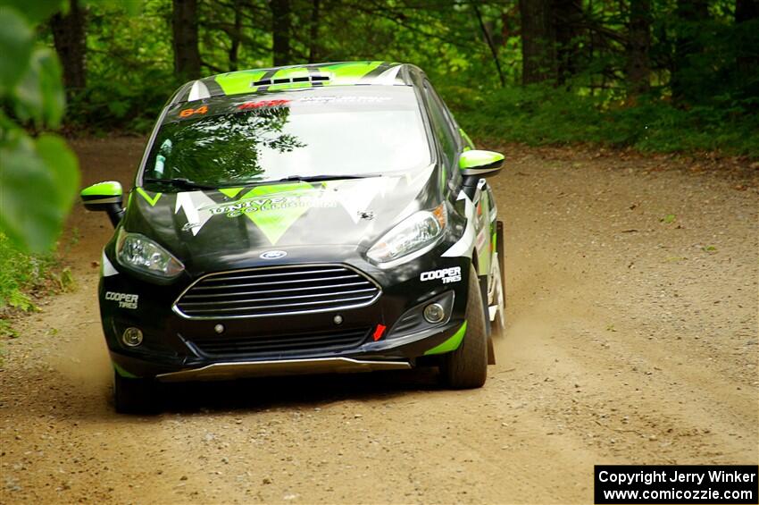 Paul Dickinson / Alison LaRoza Ford Fiesta on SS1, Steamboat I.