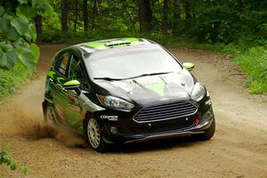 Paul Dickinson / Alison LaRoza Ford Fiesta on SS1, Steamboat I.