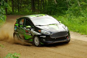 Paul Dickinson / Alison LaRoza Ford Fiesta on SS1, Steamboat I.