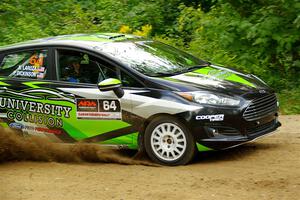 Paul Dickinson / Alison LaRoza Ford Fiesta on SS1, Steamboat I.