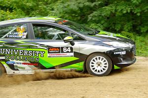 Paul Dickinson / Alison LaRoza Ford Fiesta on SS1, Steamboat I.