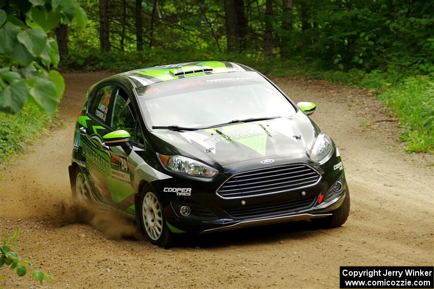 Paul Dickinson / Alison LaRoza Ford Fiesta on SS1, Steamboat I.