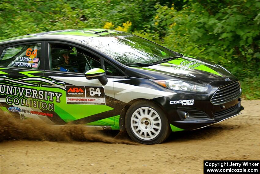 Paul Dickinson / Alison LaRoza Ford Fiesta on SS1, Steamboat I.