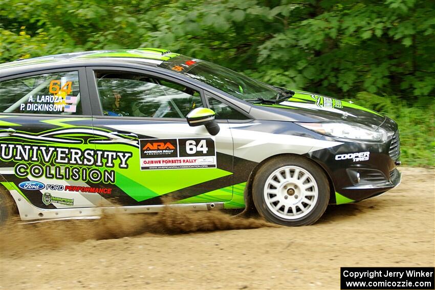 Paul Dickinson / Alison LaRoza Ford Fiesta on SS1, Steamboat I.