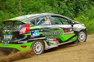 Paul Dickinson / Alison LaRoza Ford Fiesta on SS1, Steamboat I.