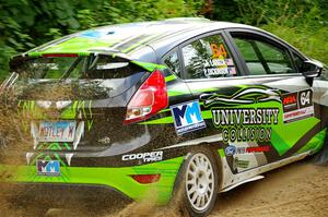 Paul Dickinson / Alison LaRoza Ford Fiesta on SS1, Steamboat I.