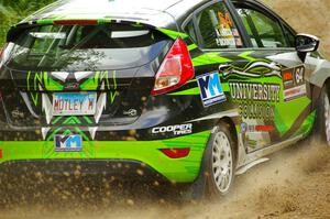 Paul Dickinson / Alison LaRoza Ford Fiesta on SS1, Steamboat I.