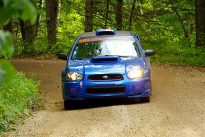 Josh Armantrout / Dan Kelly Subaru WRX STi on SS1, Steamboat I.