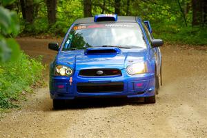 Josh Armantrout / Dan Kelly Subaru WRX STi on SS1, Steamboat I.