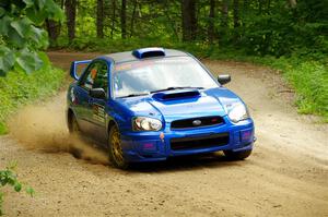 Josh Armantrout / Dan Kelly Subaru WRX STi on SS1, Steamboat I.