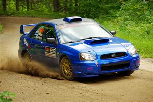 Josh Armantrout / Dan Kelly Subaru WRX STi on SS1, Steamboat I.