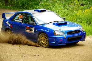 Josh Armantrout / Dan Kelly Subaru WRX STi on SS1, Steamboat I.