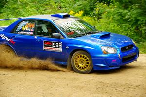 Josh Armantrout / Dan Kelly Subaru WRX STi on SS1, Steamboat I.