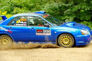 Josh Armantrout / Dan Kelly Subaru WRX STi on SS1, Steamboat I.