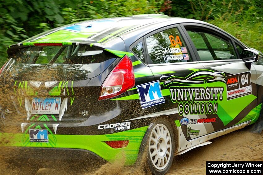 Paul Dickinson / Alison LaRoza Ford Fiesta on SS1, Steamboat I.