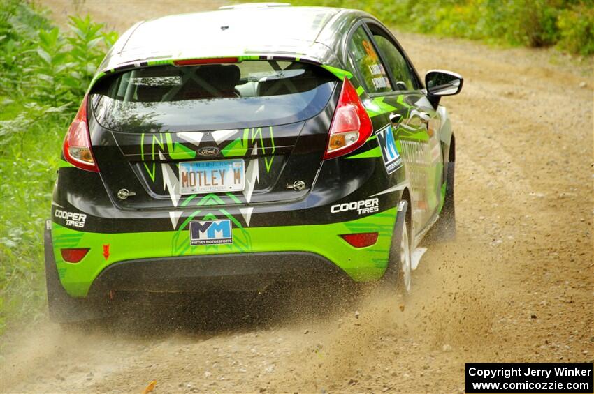 Paul Dickinson / Alison LaRoza Ford Fiesta on SS1, Steamboat I.