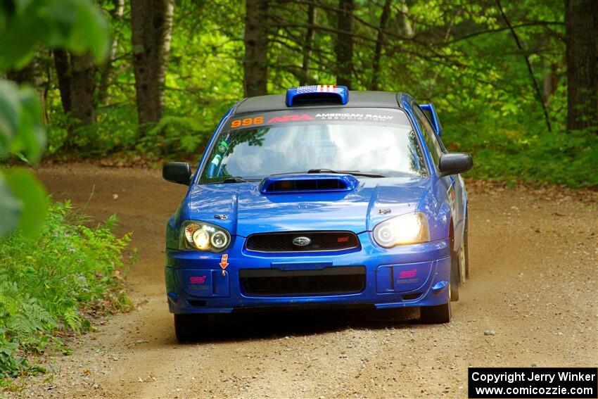 Josh Armantrout / Dan Kelly Subaru WRX STi on SS1, Steamboat I.