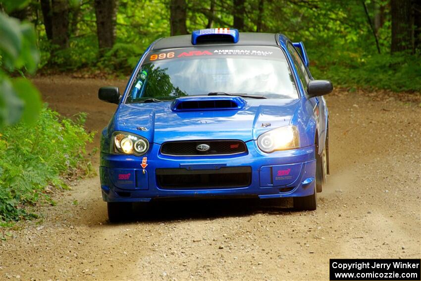 Josh Armantrout / Dan Kelly Subaru WRX STi on SS1, Steamboat I.