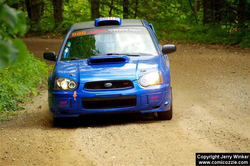 Josh Armantrout / Dan Kelly Subaru WRX STi on SS1, Steamboat I.