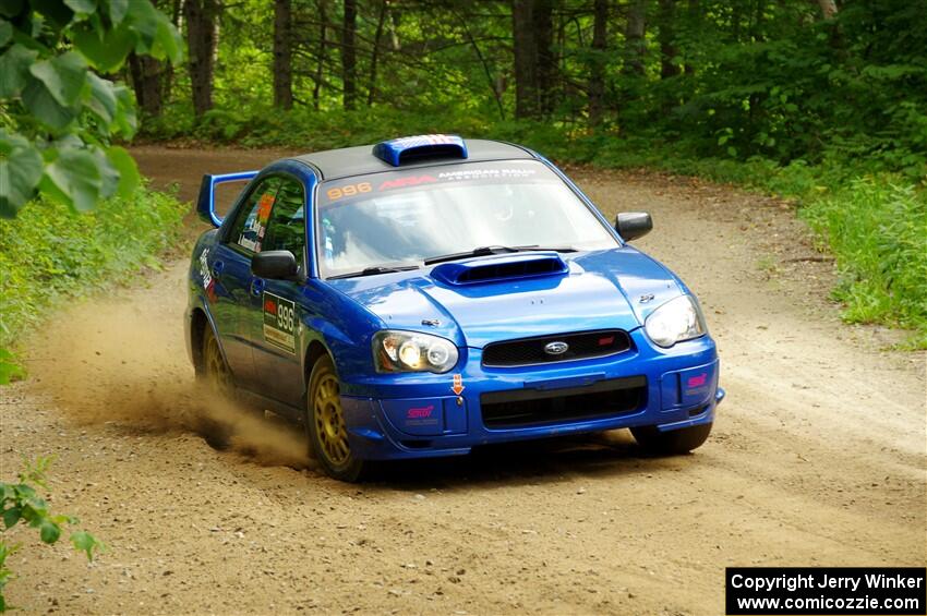 Josh Armantrout / Dan Kelly Subaru WRX STi on SS1, Steamboat I.