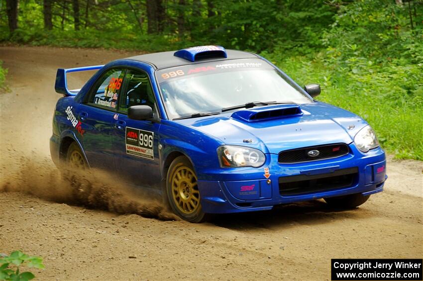 Josh Armantrout / Dan Kelly Subaru WRX STi on SS1, Steamboat I.