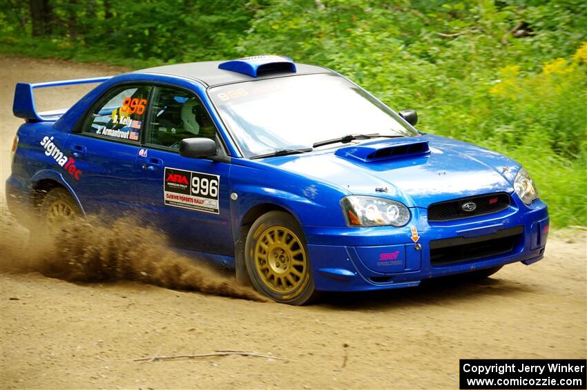 Josh Armantrout / Dan Kelly Subaru WRX STi on SS1, Steamboat I.