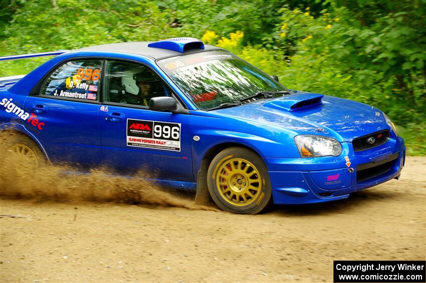 Josh Armantrout / Dan Kelly Subaru WRX STi on SS1, Steamboat I.