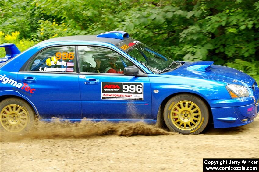 Josh Armantrout / Dan Kelly Subaru WRX STi on SS1, Steamboat I.