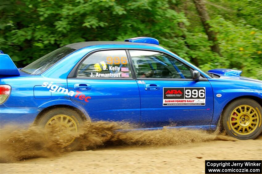 Josh Armantrout / Dan Kelly Subaru WRX STi on SS1, Steamboat I.