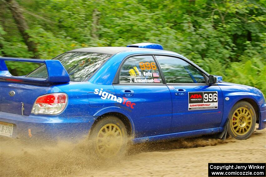 Josh Armantrout / Dan Kelly Subaru WRX STi on SS1, Steamboat I.