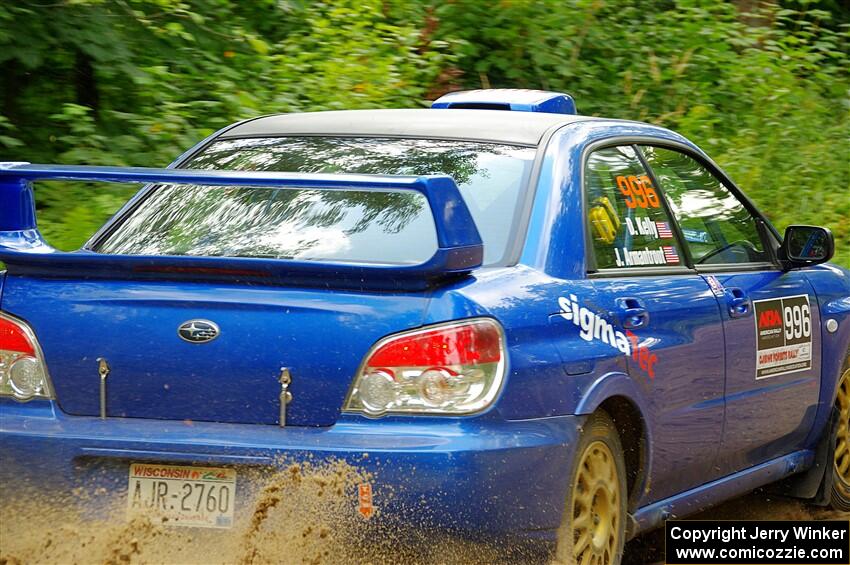 Josh Armantrout / Dan Kelly Subaru WRX STi on SS1, Steamboat I.