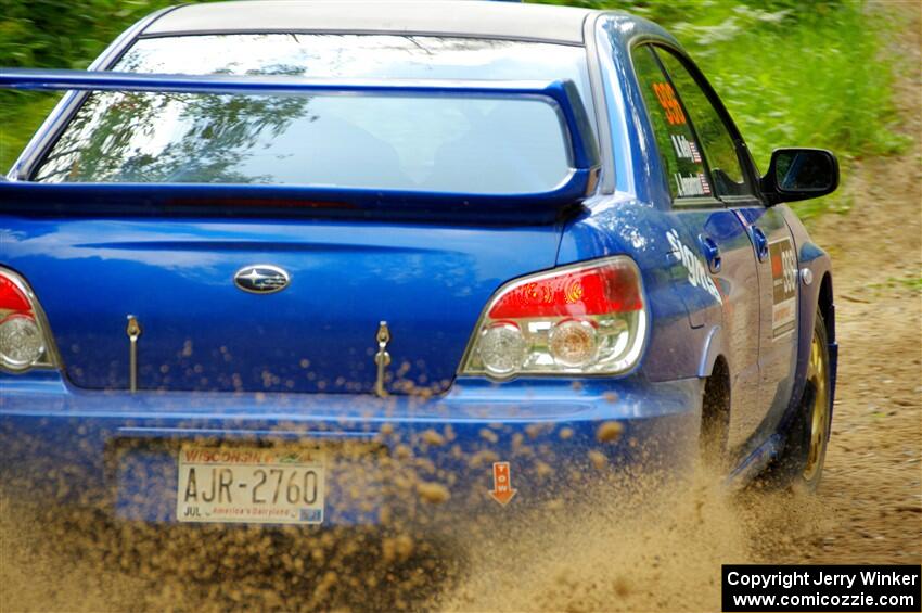 Josh Armantrout / Dan Kelly Subaru WRX STi on SS1, Steamboat I.