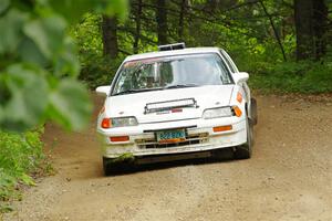 Harlan Goerger / Ryan Raguse Honda CRX on SS1, Steamboat I.