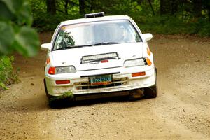 Harlan Goerger / Ryan Raguse Honda CRX on SS1, Steamboat I.