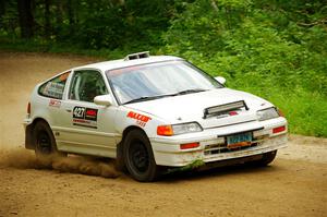 Harlan Goerger / Ryan Raguse Honda CRX on SS1, Steamboat I.