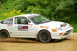 Harlan Goerger / Ryan Raguse Honda CRX on SS1, Steamboat I.