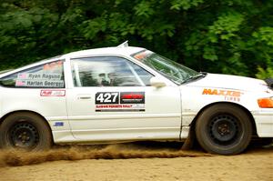 Harlan Goerger / Ryan Raguse Honda CRX on SS1, Steamboat I.