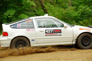 Harlan Goerger / Ryan Raguse Honda CRX on SS1, Steamboat I.